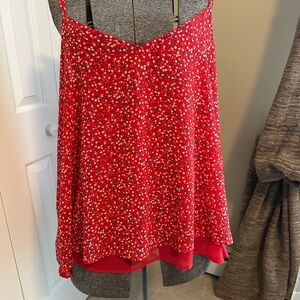 Torrid Red and White Camisole Resort Wear